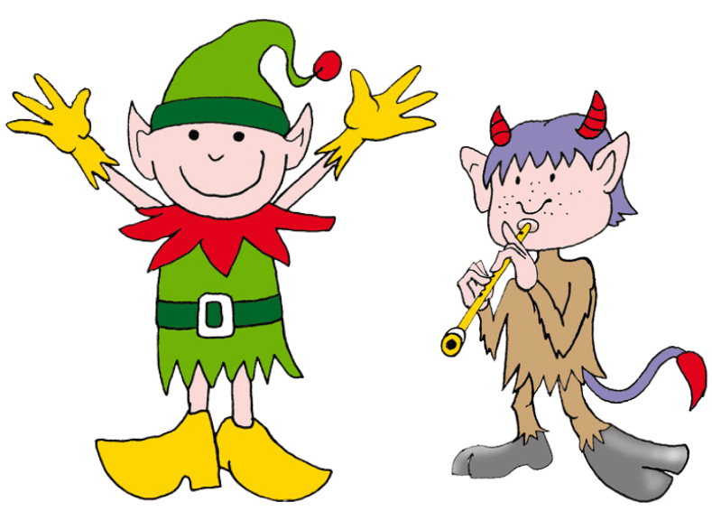 Skřítek a faun
